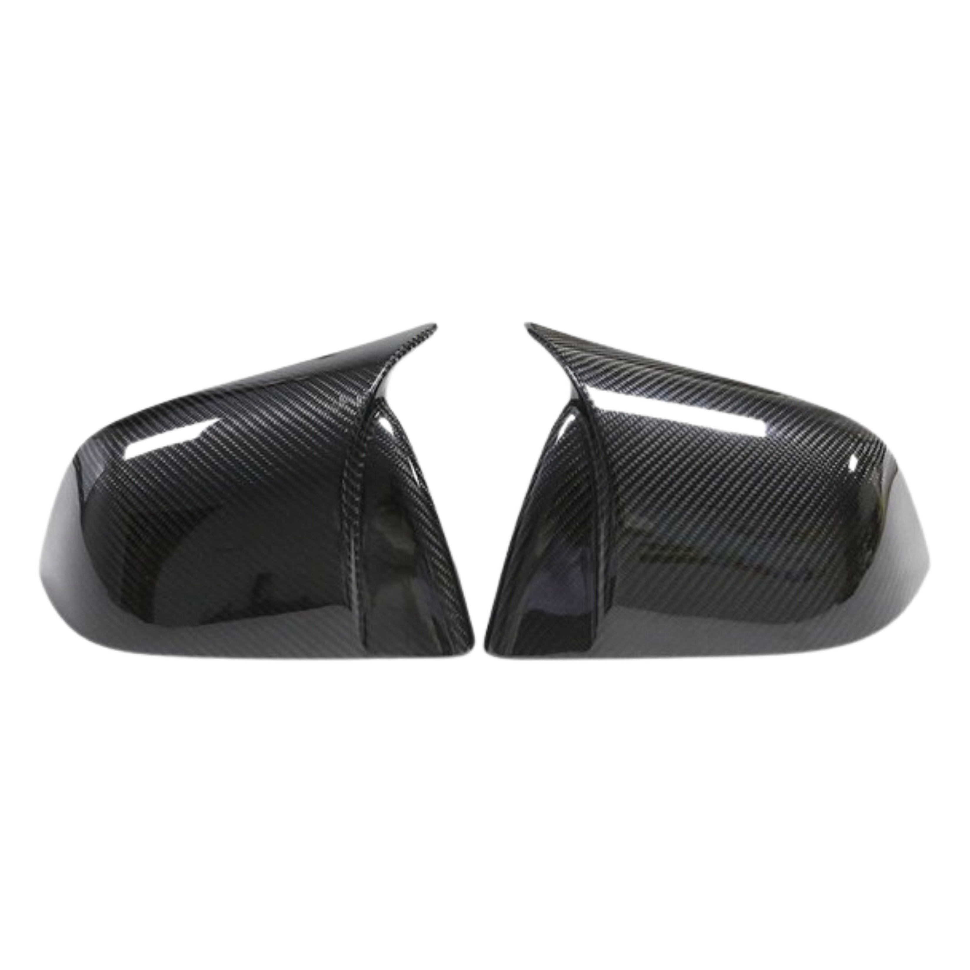 TESERY Mirror Caps for Model Y / 3 ( Sporty Style ) - Dry Carbon Fiber Exterior Mods