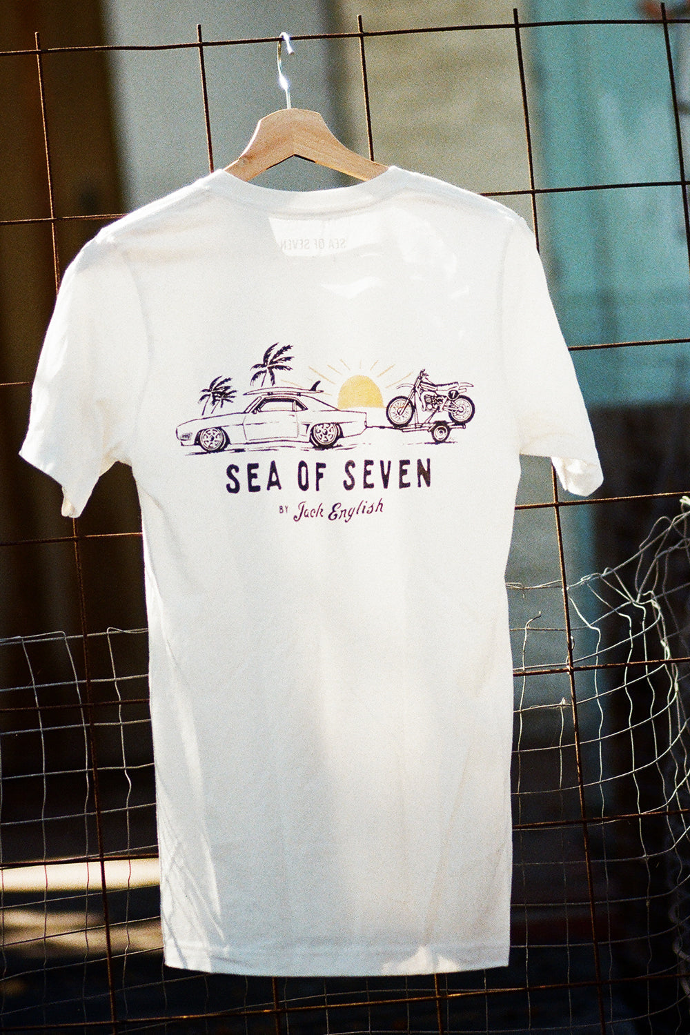 Today We Ride Mens Tee - Vintage White
