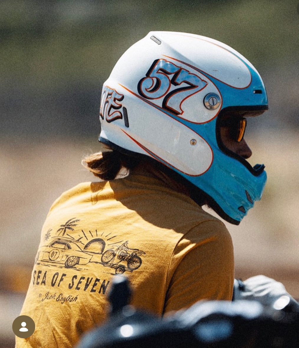 Today We Ride Mens Tee - Mustard Yellow