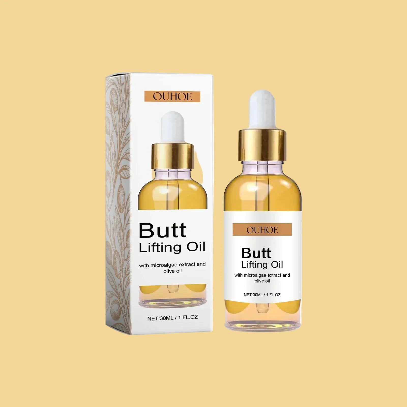 Buttock Enlargement Oil Hip Lifting Growth Firming Nourishing Moisturize Skin Tighten Pores Enhance Elasticity Body Massage Care