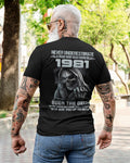 NEVER UNDERESTIMATE US1981 (SKU07-58-1981)