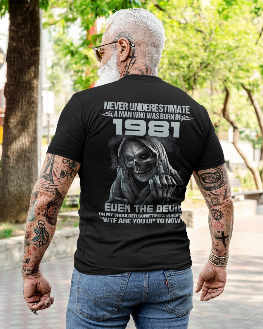 NEVER UNDERESTIMATE US1981 (SKU07-58-1981)