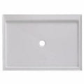 Foremost 4834C-W 48 x 34 Three Wall Alcove Shower Base With Center